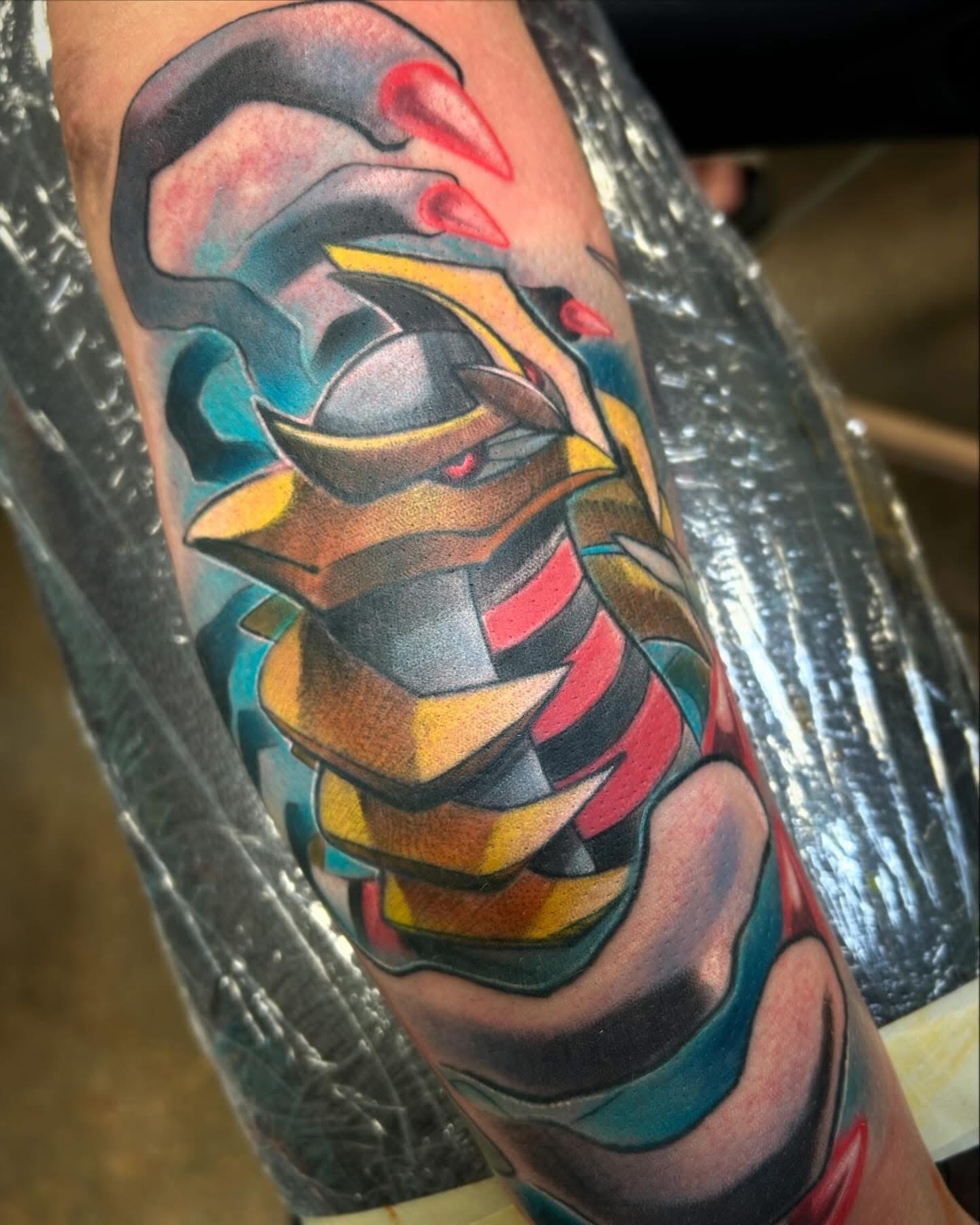Manga tattoo by Cody Crochet - Cursed Ink Society artistry